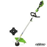 Greenworks 48-Volt Accu Trimmer/Kantensnijder/Bosmaaier,GD24X2TXK4X, Digipro motor incl. 2x 4AH accu & Lader Greenworks 48-Volt Accu Trimmer/Kantensnijder/Bosmaaier,GD24X2TXK4X, Digipro motor incl. 2x 4AH accu & Lader
