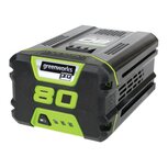 DEPA/Greenworks 80 Volt, 2AH Lithium Ion-accu G80B2N, opgebouwd uit eigen Li-Ion Cellen 