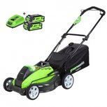DEPA / Greenworks 40 Volt Accu Maaier G40LM45K2X, 45Cm incl. 2AH Accu & Lader DEPA / Greenworks 40 Volt Accu Maaier G40LM45K2X, 45Cm incl. 2AH Accu & Lader
