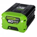 Greenworks 60 Volt Lithium Ion-accu G60B2, 2AH